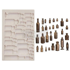 Apothecary Bottles Mould by Redesign With Prima | 5" x 8" x 8mm