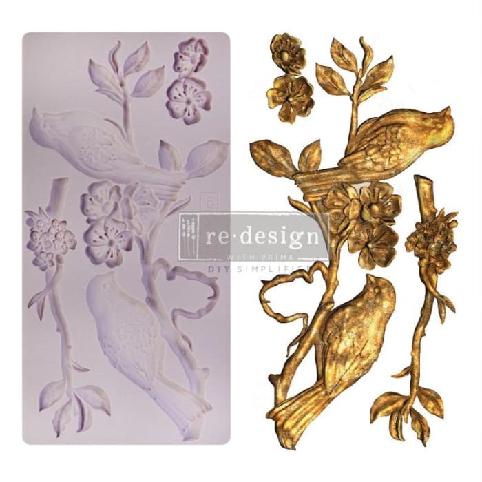 Blossoming Spring Mould | Redesign With Prima | 5” x 10” x 8mm