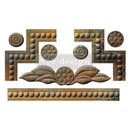 Annie Sloan Swedish Posy Decor Mould by Redesign With Prima | 5” x 8” x 8mm