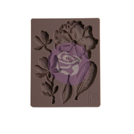 Magnolia Rouge Decor Mould by Redesign With Prima | 3.5” x 4.5” x 8mm