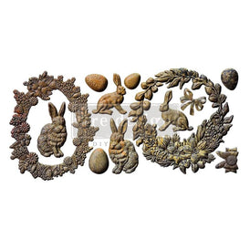 Easter Wreaths Decor Mould by Redesign With Prima | 5” x 10” | Easter Collection