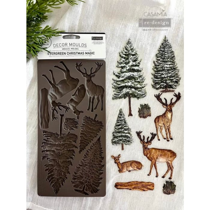 Decor Mould | New! EVERGREEN CHRISTMAS MAGIC | Redesign