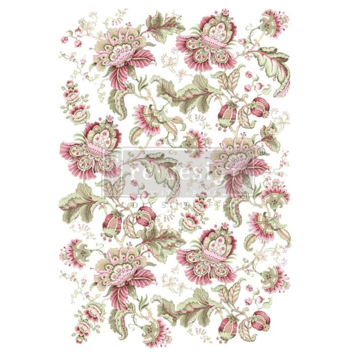 Boho Paisley Furniture Transfer by Redesign With Prima | 24” x 35”