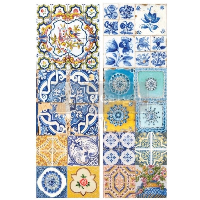 Ceramic Tiles 2 Furniture Transfer by Redesign With Prima | 24” x 35”