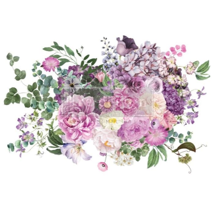 Morning Purple Furniture Transfer by Redesign With Prima & Kacha | 24” x 35”