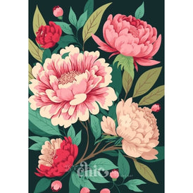 Beautiful Peony Decoupage Paper by It’s So Chic Furniture Art | A1/A2/A3