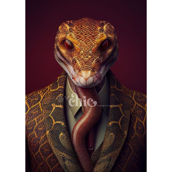 Mr Viper Decoupage Paper by It’s So Chic Furniture Art | A1/A2/A3
