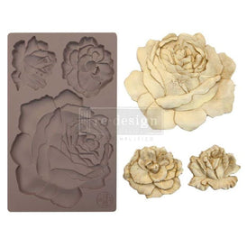 Etruscan Rose Decor Mould by Redesign With Prima | 5” x 8” x 8mm