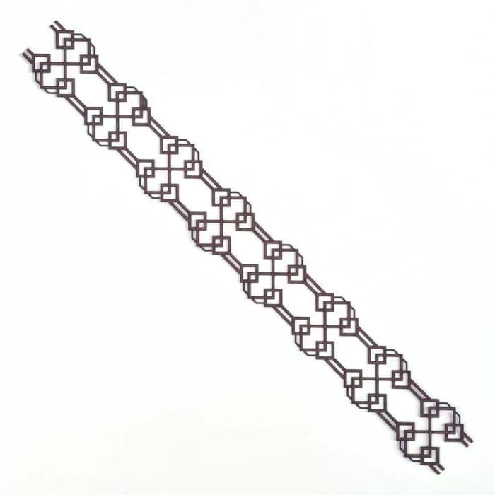 Geo Trim Strip GTS105 Wood Appliqué Pack of 2 by PolyOnlay Precision Art