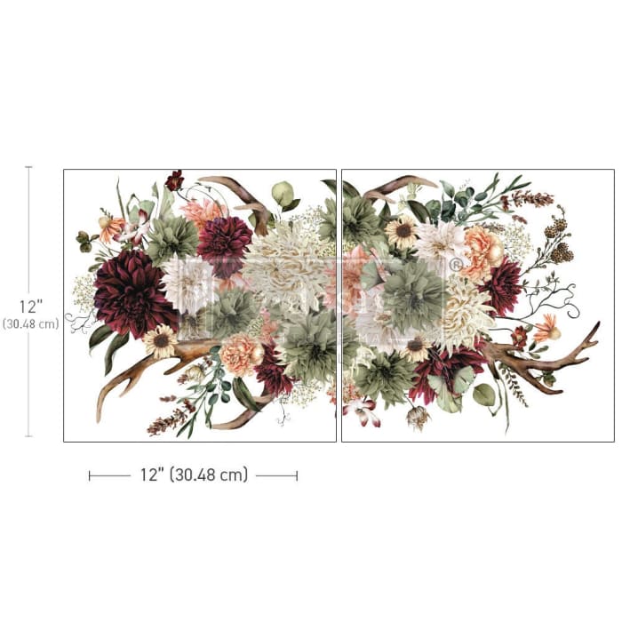 Prairie House Maxi Furniture Transfer by Redesign With Prima | 12” x 12” | LIMITED EDITION