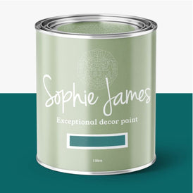 Mineral Paint | Teal Feather | Sophie James Decor Paint