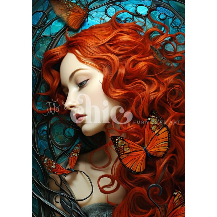 Saffron Monarch | It’s So Chic | A0-A4 | Deluxe Decoupage