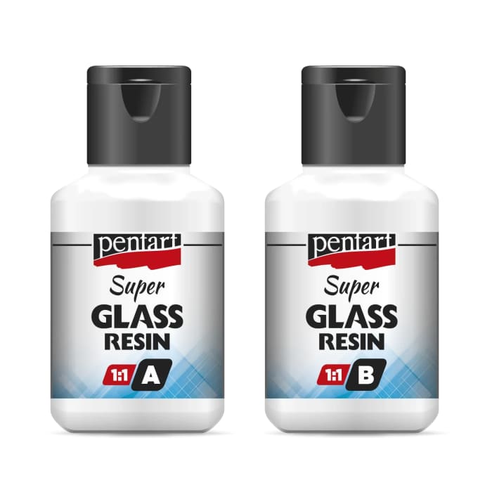 Super Glass Resin | Pentart | 40ml 125ml 250ml - 40 ML