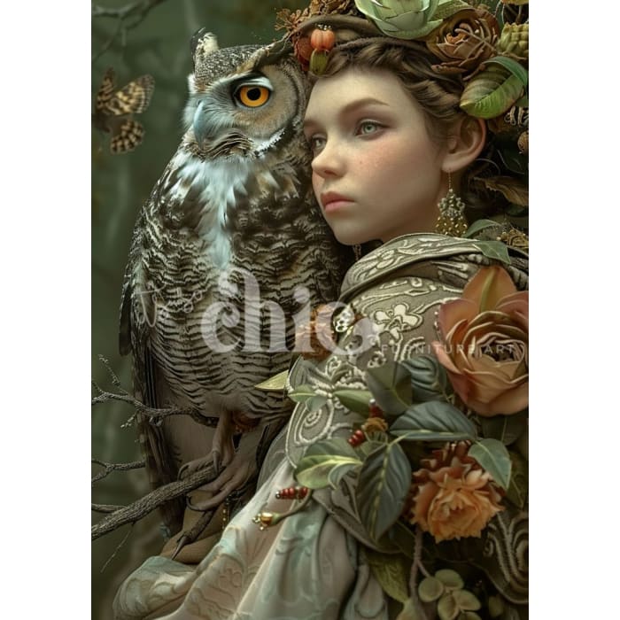 The Owl Keeper | It’s So Chic | A0-A4 | Deluxe Decoupage