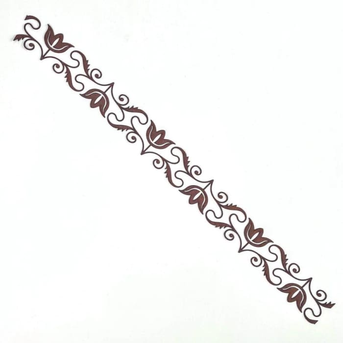 Trim Strip TS101 Wood Appliqué Pack of 2 by PolyOnlay Precision Art