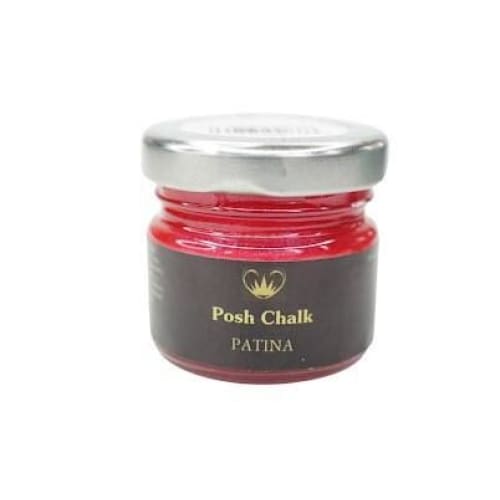 Metallic Wax | Red Medium Cadmium | Posh Chalk Patina | 30ml | Red Wax, Gilding Wax, Shading Wax, Furniture Wax