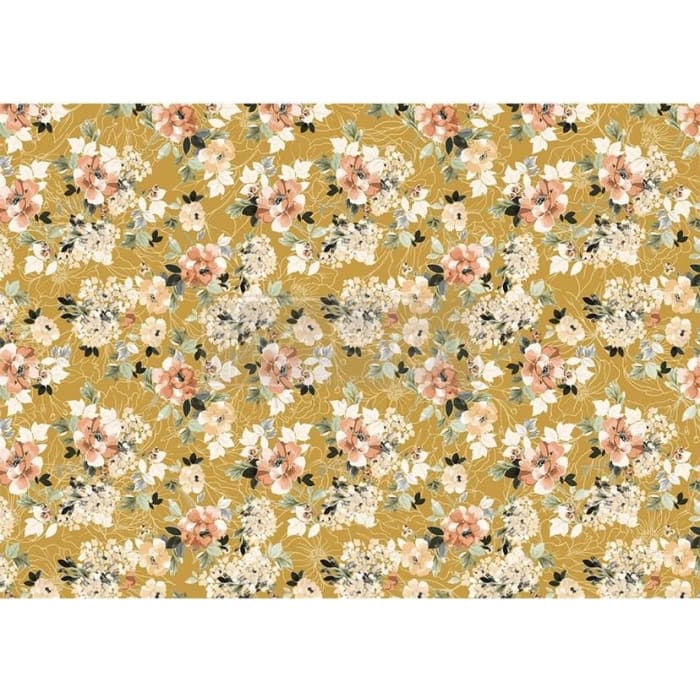 Decoupage Rice Paper | Fleurette Dress | Redesign With Prima