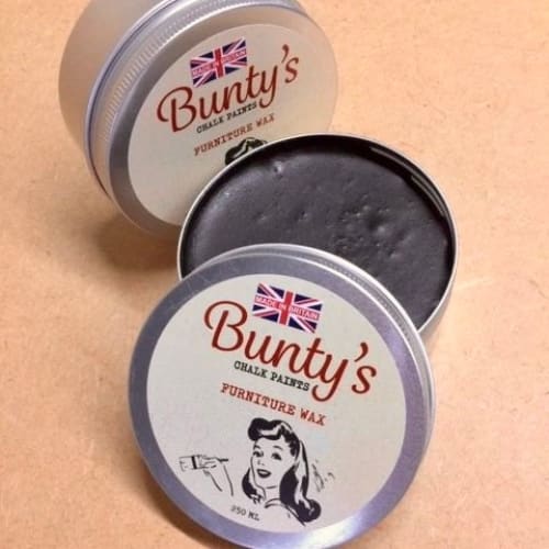Furniture Wax | Dark | Bunty’s Paints | 250ml | Dark Wax, Antiquing Wax, Furniture Protector, Furniture Salve, Wax for Furniture