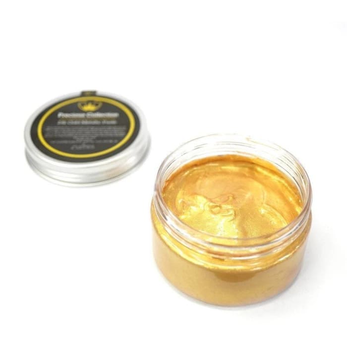 NEW | Smooth Metallic Paste | 24k Gold | Precious Range | Posh Chalk | 110ml | Posh Chalk Paste, Stencil Paste, Gold Paste