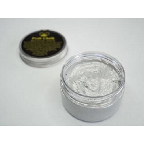 Smooth Metallic Paste | Pearl Silver | Posh Chalk | 170g | Posh Chalk Paste, Stencil Paste, Silver Paste