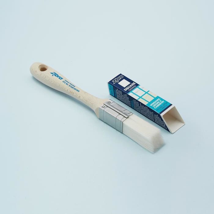 Paintbrush, Square Brush, Zibra, Windows, Ledges and Cabinetry, Zibra Brush, Furniture Brush, Decorating Brush