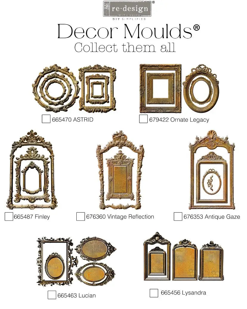 6 Creative Ways to use Redesign With Prima Ornate Frame