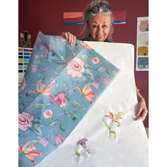 Annie Sloan Swedish Posy A1 Decoupage Paper by Redesign With Prima | 23.4” x 33.1”