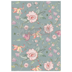 Annie Sloan Swedish Posy A1 Decoupage Paper by Redesign With Prima | 23.4” x 33.1”