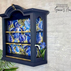 Enchanting Iris A1 Decoupage Paper by Redesign With Prima | 23.4” x 33.1”
