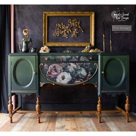 Mossy Rose Delight A1 Decoupage Paper by Redesign With Prima | 23.4” x 33.1”