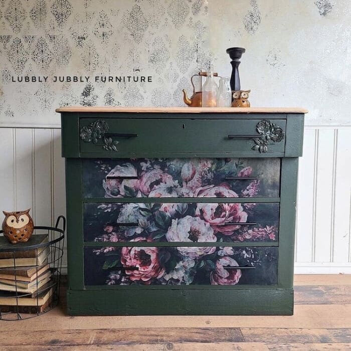 LITTLE WHITE BIRD - A1 Decoupage Paper *NEW* | Mossy Rose