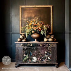 Birds and Blooms A1 Decoupage Paper by Redesign With Prima | 23.4” x 33.1”