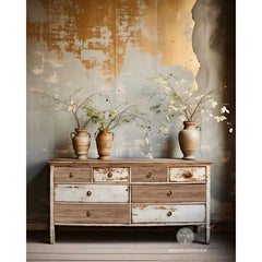 Grain Hue A1 Decoupage Paper by Redesign With Prima | 23.4” x 33.1”