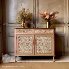 Sweet Composition A1 Decoupage Paper by Redesign With Prima | 23.4” x 33.1”