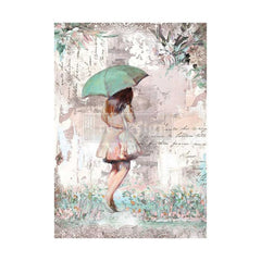 Rainy Afternoon A1 Decoupage Paper by Redesign With Prima | 23.4” x 33.1”