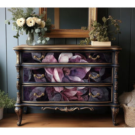 A1 Decoupage Paper | Violet Bloom | Redesign With Prima