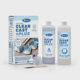 Alumilite Clear Cast Plus High-Gloss UV-Resistant Epoxy Resin 473ml