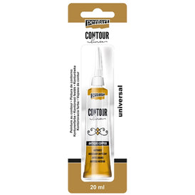 ANTIQUE COPPER- CONTOUR LINER- 20ML - Metallic Paint