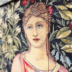 Antique-Style Drinks Cabinet – William Morris Pomona Design