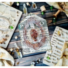 Apothecary Bottles Mould by Redesign With Prima | 5" x 8" x 8mm