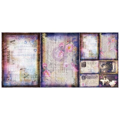 ARCHIVIST’S DREAM, Redesign with Prima A3 Decoupage Fibre Paper Pack