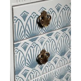 Art Deco Lebus Chest of Drawers | Vintage Coastal Vibes