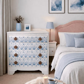 Art Deco Lebus Chest of Drawers | Vintage Coastal Vibes