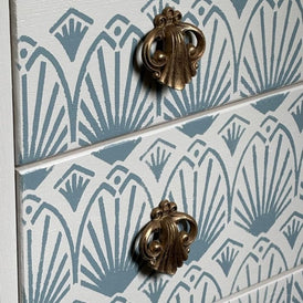 Art Deco Lebus Chest of Drawers | Vintage Coastal Vibes