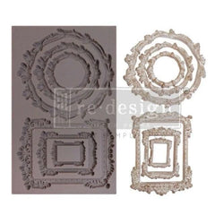 ASTRID Mould Redesign With Prima | 5" x 8" x 8mm | Small Ornate Frames