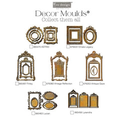 ASTRID Mould Redesign With Prima | 5" x 8" x 8mm | Small Ornate Frames