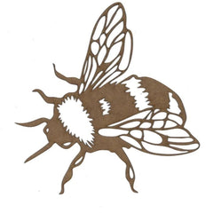 Bee Wood Shape S126 by PolyOnlay Precision Art