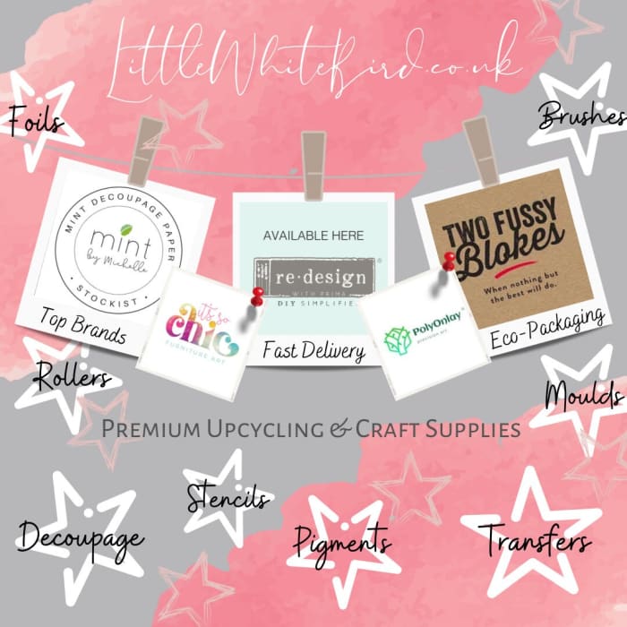 Redesign With Prima Blooming Banners Silicone Mould 5x10"