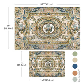 Blue Floral Decoupage Paper for Furniture | Serenade in Blue | Redesign with Prima Two-Pack