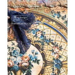 Blue Floral Decoupage Paper for Furniture | Serenade in Blue | Redesign with Prima Two-Pack